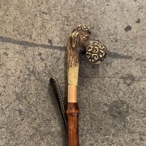Antique poodle shoe horn